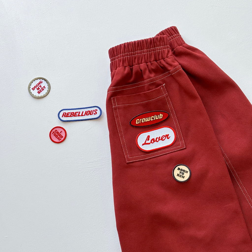 Iron On Patches - Pack of Six