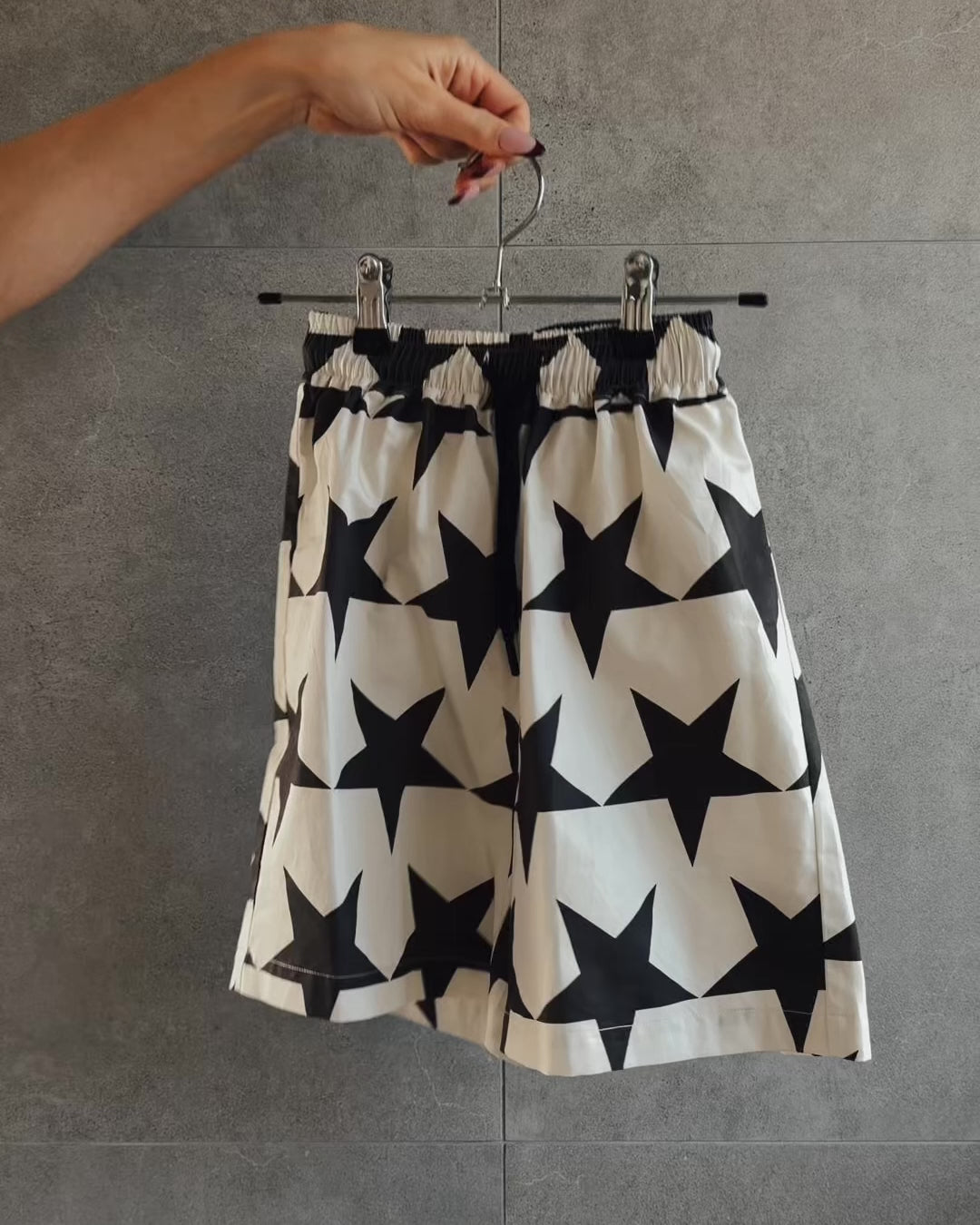 Superstar Longline Short - Off White / Ink