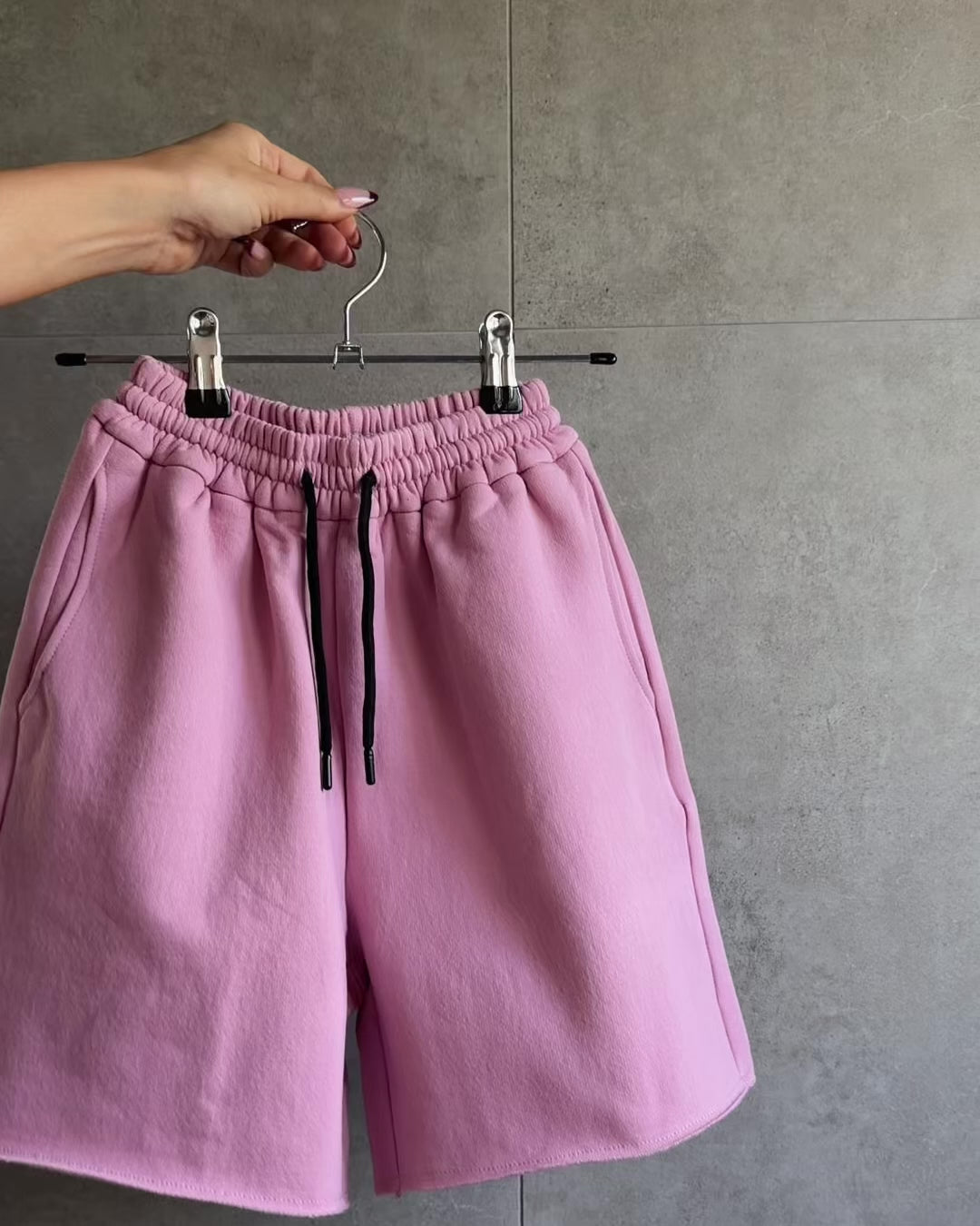 Bermuda Track Short - Dusty Rose